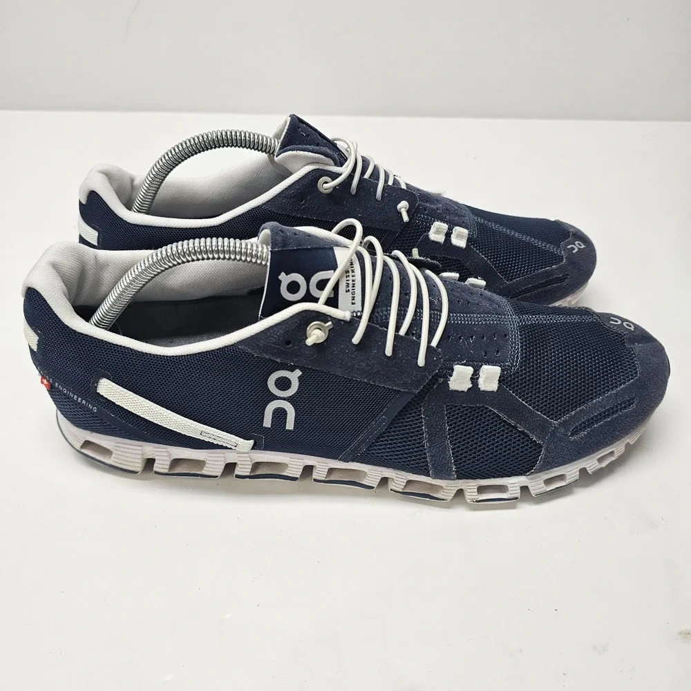 On Running Cloud 5 Navy Blue Athletic Running Shoes Sneakers Men's Size 12